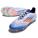 BOTA DE FUTBOL ADIDAS F50 SG ELITE LL - BLANCO/AZUL