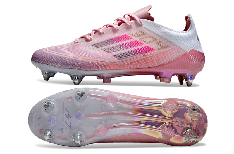 BOTA DE FUTBOL ADIDAS F50 SG ELITE - ROSA - LAMINE YAMAL