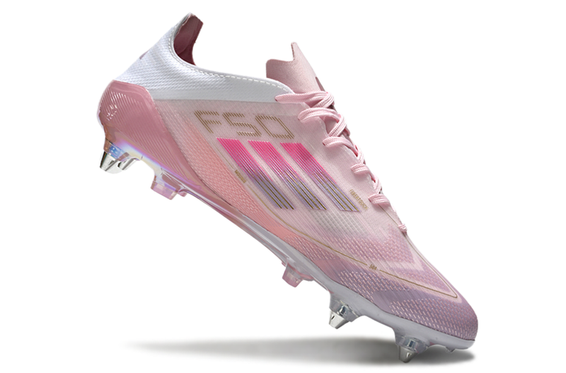 BOTA DE FUTBOL ADIDAS F50 SG ELITE - ROSA - LAMINE YAMAL