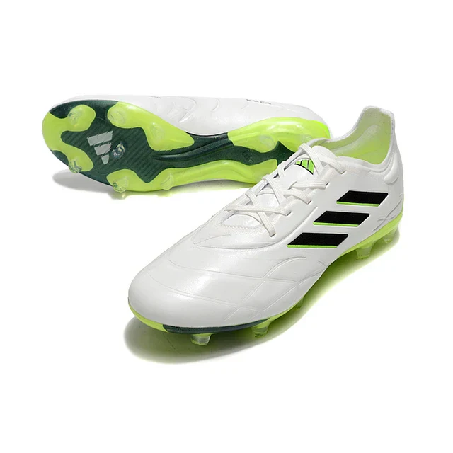 BOTA DE FUTBOL Adidas Copa Purefirm Elite FG - BLANCO/VERDE