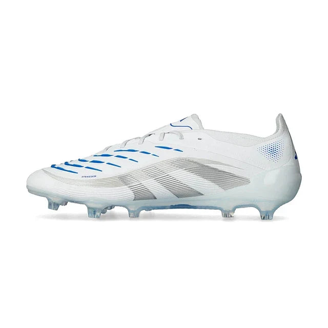 BOTA DE FUTBOL ADIDAS PREDATOR ELITE LL FG - POLAR PACK - BLANCO/AZUL