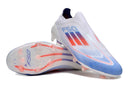 BOTA DE FUTBOL ADIDAS F50 ELITE FG - BLANCO/AZUL