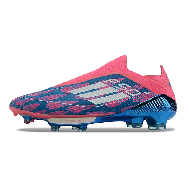 BOTA DE FUTBOL ADIDAS F50 ELITE FG - AZUL/ROSA
