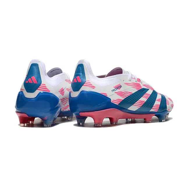 BOTA DE FUTBOL ADIDAS PREDATOR TONGUE FG ELITE - AZUL/ROSA