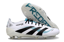 BOTA DE FUTBOL ADIDAS PREDATOR TONGUE FG ELITE - BLANCO/AZUL